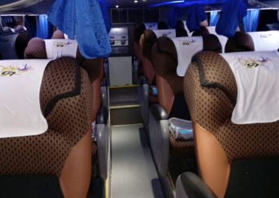 ¡Super cómodos!, para que su viaje sea placentero